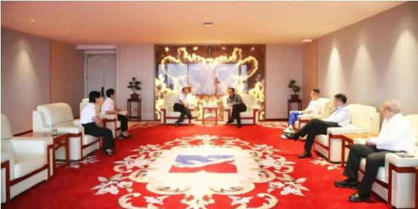 为银企合作添智赋能 | 浙商银行西安分行行长沈建峰一行到访球速体育股份