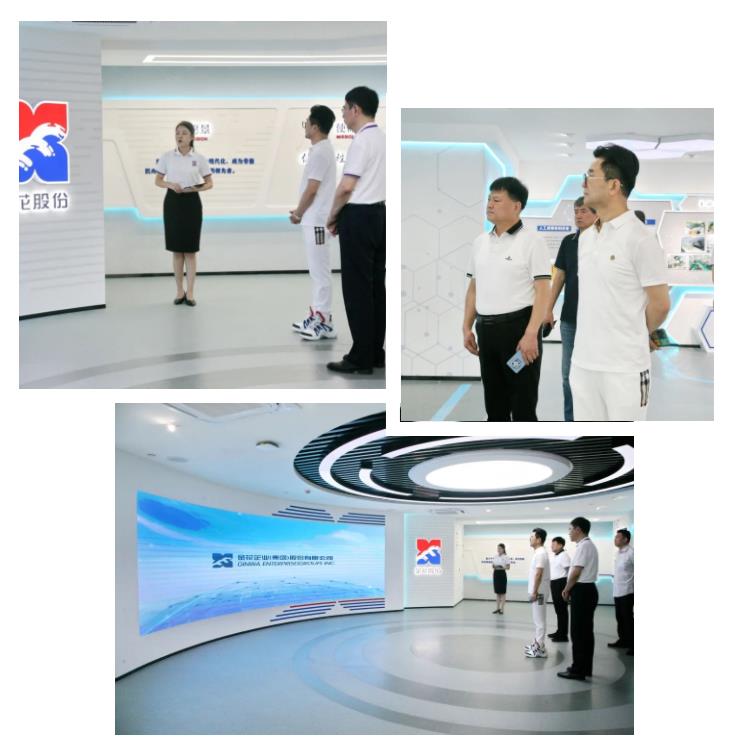 陕西服装工程学院及五零五药业董事长吕明一行到访球速体育股份