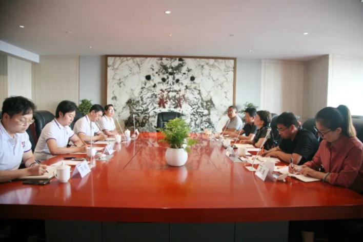 榆林市政府领导一行莅临球速体育股份考察交流