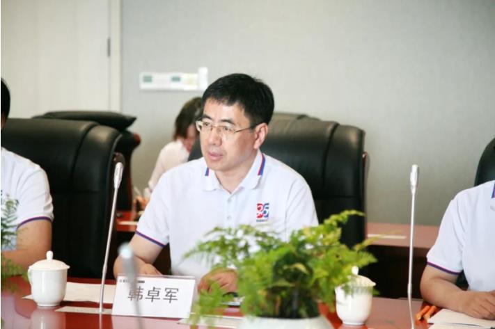 榆林市政府领导一行莅临球速体育股份考察交流