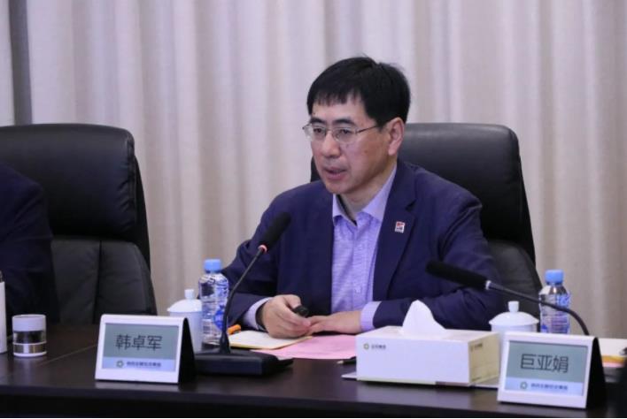 球速体育股份董事长邢雅江到访南昌金融投资集团有限公司