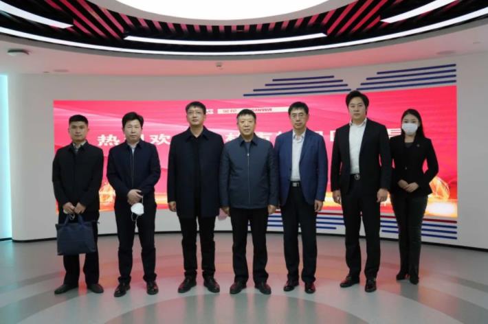 榆林市榆阳区政府领导莅临球速体育股份考察调研