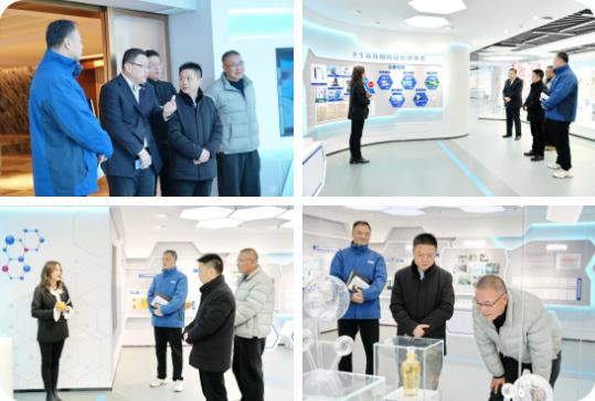 安徽黄山胶囊股份有限公司常务副总经理叶松林一行到访球速体育股份