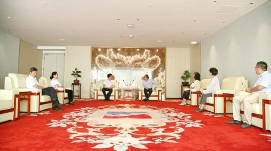 西北大学领导莅临球速体育股份考察交流