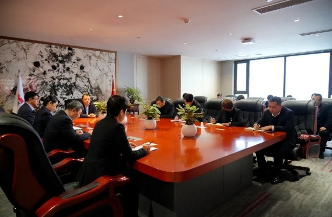 球速体育股份各经营纵队签订2024年目标责任书